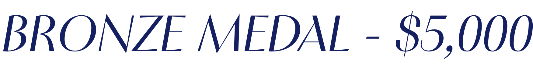 bronze medal sponsor